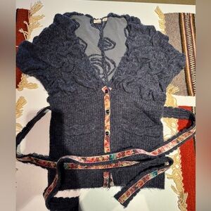 Anthropologie Vest EUC